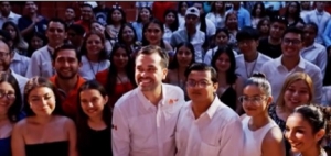 Jorge Álvarez Maynez toma protesta a candidato de la ciudad de México, alcaldías y congreso capitalino