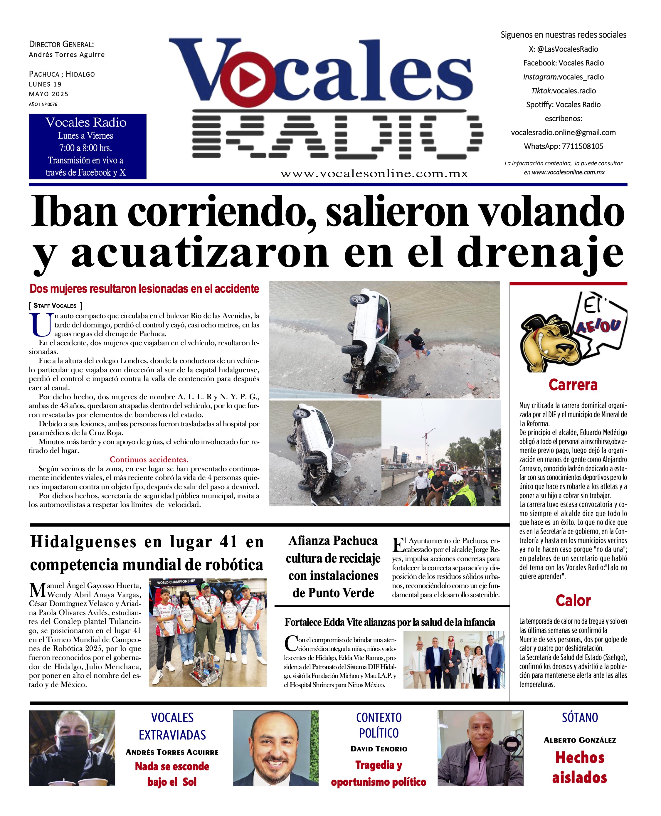 LUNES 19 DE MAYO 2025