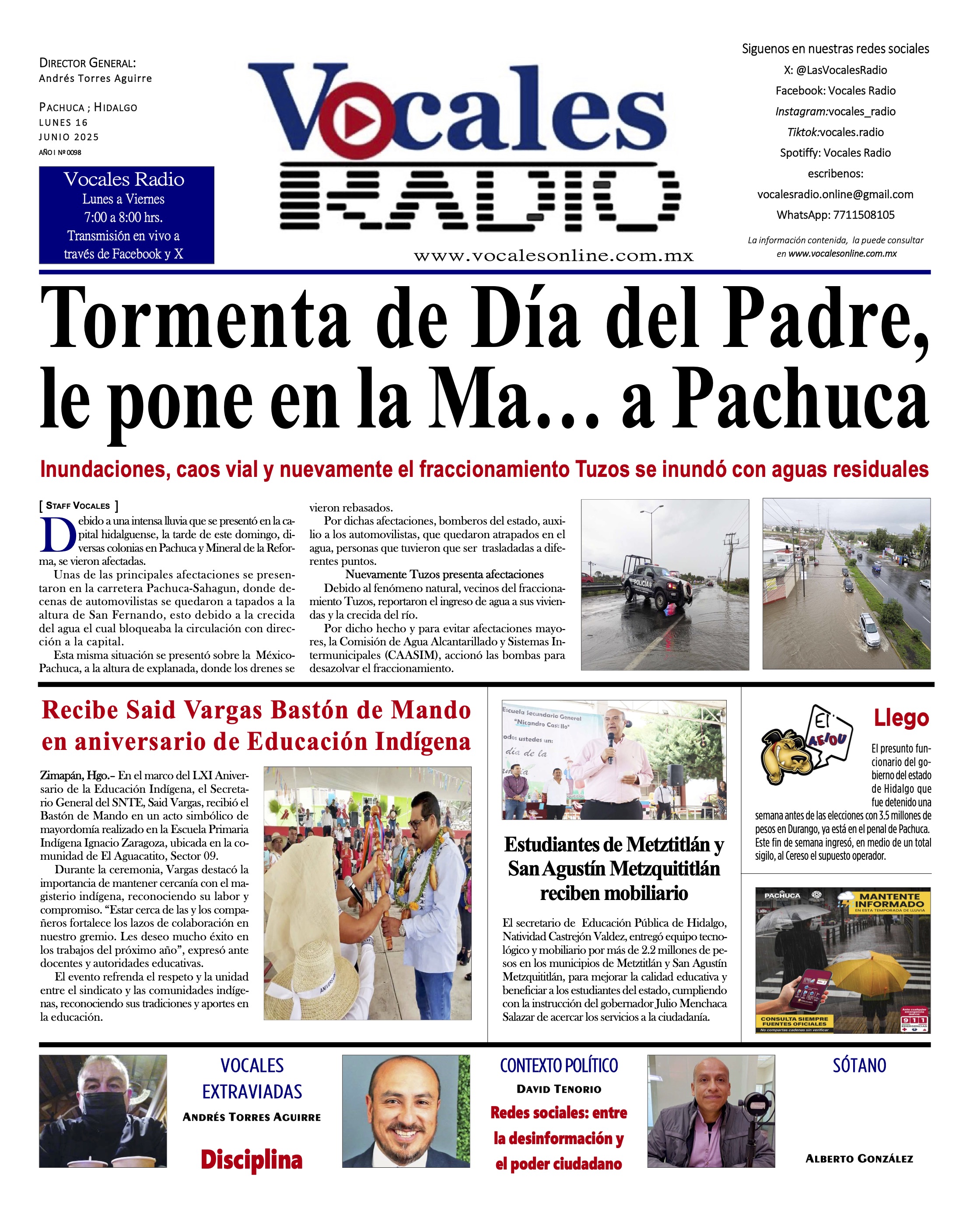 LUNES 16 DE JUNIO 2025