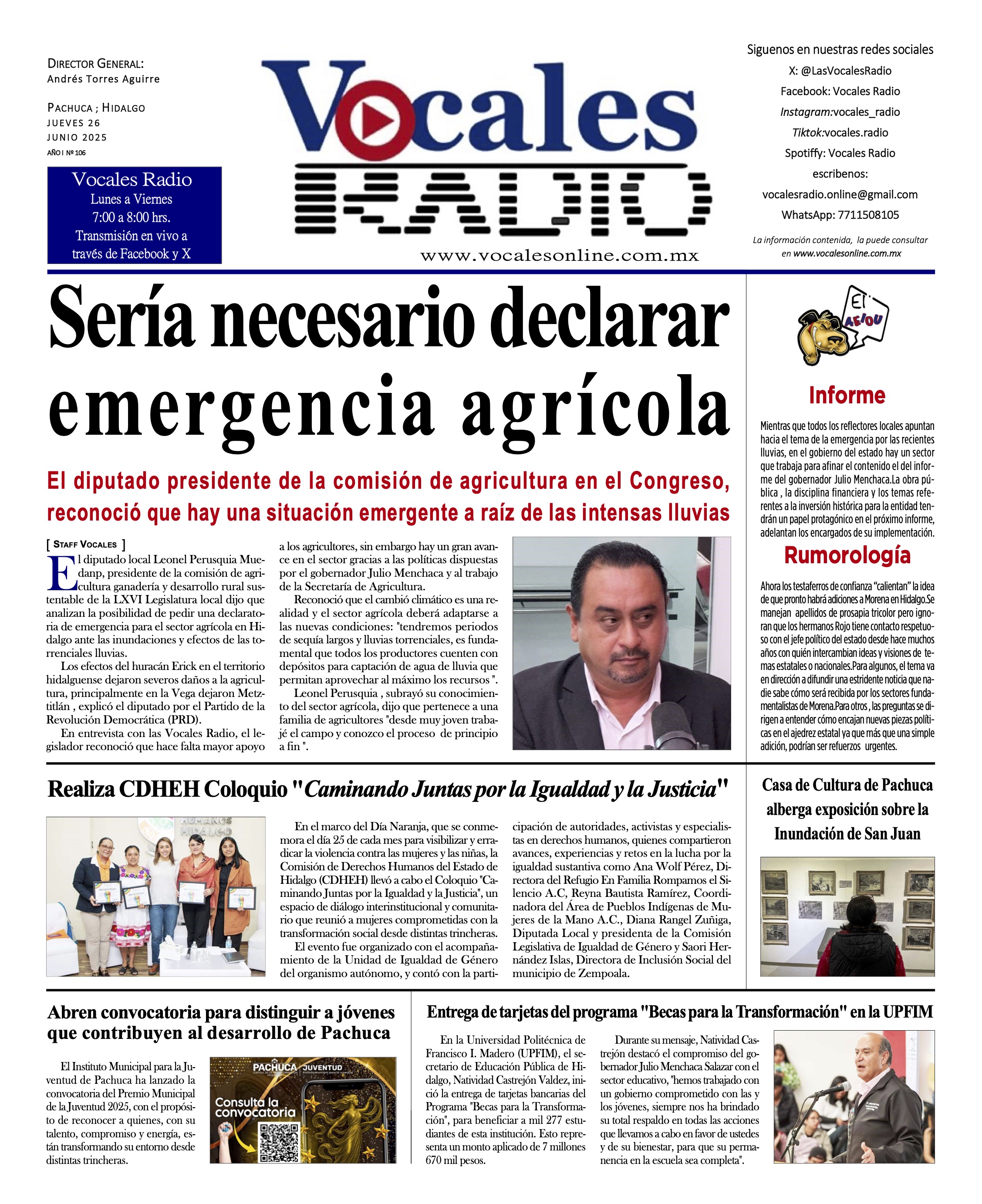 MIÉRCOLES 25 DE JUNIO 2025