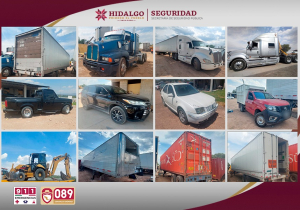 Desarticula SSPH predio en el que almacenaban y desvalijaban veh&iacute;culos robados&nbsp;