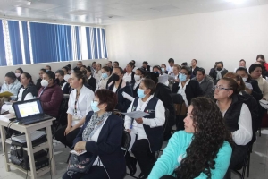 Celebran capacitaci&oacute;n dirigido a personal del programa de enfermedades cardio metab&oacute;licas y de envejecimiento