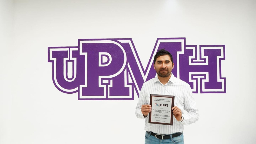Académico de la UPMH gana premio nacional de investigación REPICE 2024