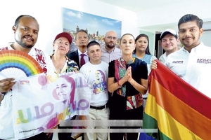 Claudia Sheinbaum se pronuncia por el Día Internacional contra la Homofobia, Lesbofobia, Bifobia y Transfobia