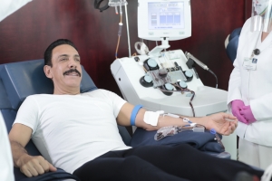 FAYAD PRIMER DONADOR DE PLASMA EN HIDALGO