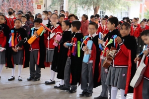 Autoridades del IHE visitaron la primaria Margarita Maza de Ju&aacute;rez