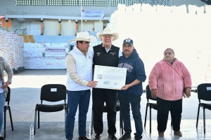 Visita Hidalgo el Secretario de Agricultura y Desarrollo Rural de México, Víctor Manuel Villalobos Arámbula