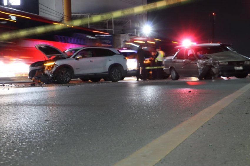 Muere conductor en choque sobre el bulevar Nuevo Hidalgo