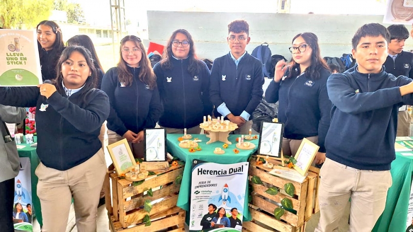 Estudiantes de CONALEP Tizayuca presentan proyectos de innovación