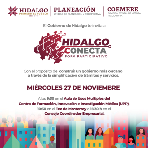 Gobierno estatal impulsa transformaci&oacute;n digital con el Foro: Hidalgo Conecta