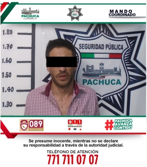 Policía de Pachuca recupera motocicleta