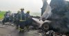 Sofocan rescatistas incendio en tractocami&oacute;n