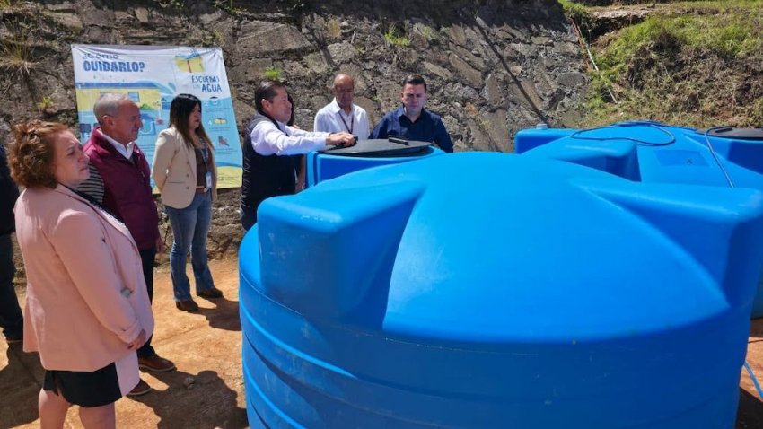 CECyTEH impulsa innovación para aprovechar agua de lluvia