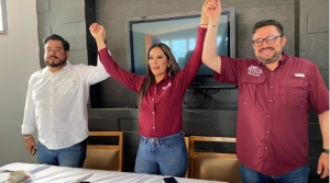 Candidata de Morena denuncia robo de lonas y guerra sucia en Tezontepec de Aldama