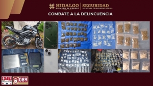 SSPH desmantela tres puntos de venta de narc&oacute;ticos en Tepeji del R&iacute;o