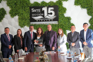 SEPH y SNTE entregan propuestas a supervisoras de Educaci&oacute;n Preescolar General