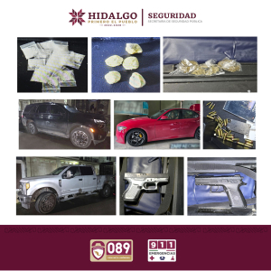 SSPH logra decomiso de drogas en fraccionamiento&nbsp;de Pachuca