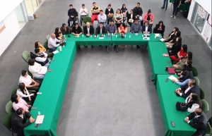 DESCTI sede de la tercera reunión mensual del grupo empresarial de intercambio de recursos humanos de hidalgo