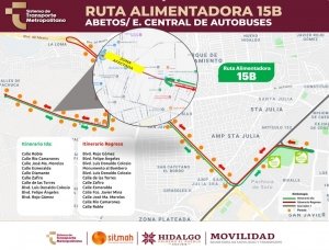 Inundaci&oacute;n provoca recorte temporal en ruta 15B del Tuzob&uacute;s