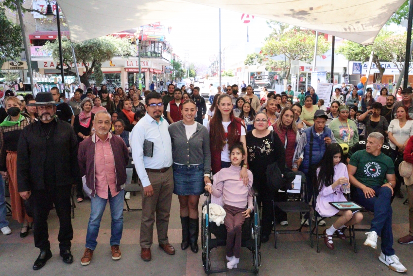 Impulsa Gobierno de Hidalgo espacios de inclusión a través del arte en Tulancingo