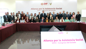 Congreso del estado celebra trabajo conjunto con DIFH