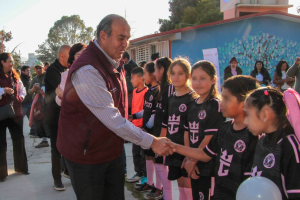 Arranca en escuelas de Hidalgo el programa deportivo Jugamos todos