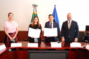 Formaliza Hidalgo relaci&oacute;n de cooperaci&oacute;n con Estonia