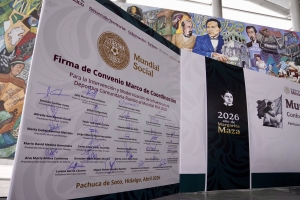 Firma del Convenio Marco de Coordinaci&oacute;n para la Intervenci&oacute;n y Modernizaci&oacute;n de Infraestructura deportiva comunitaria