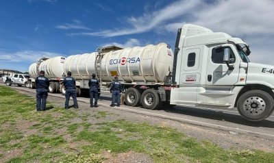 SSPH recupera tractocami&oacute;n con reporte de robo y&nbsp;m&aacute;s de 60 mil litros de hidrocarburo&nbsp;