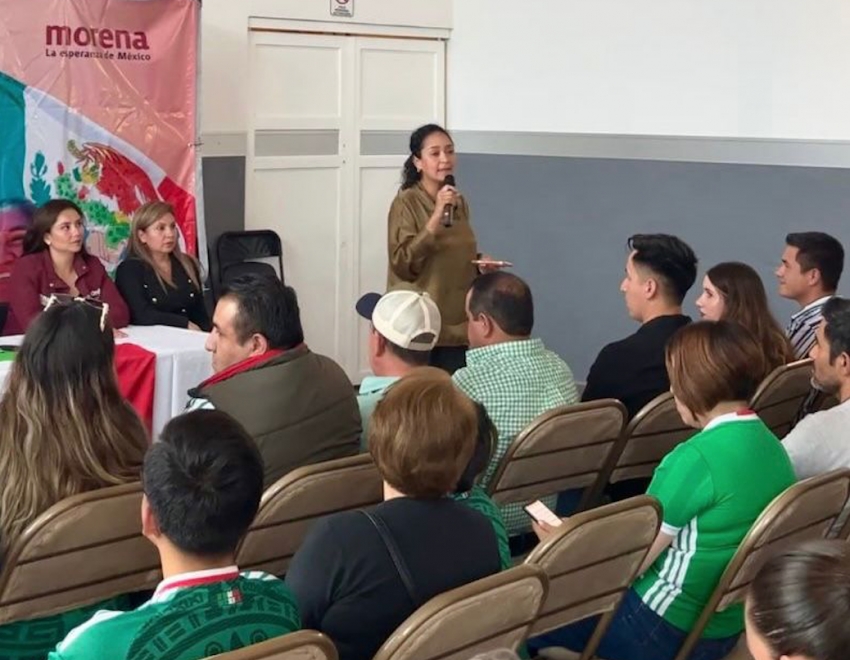 Mirna Rubio Sánchez encabeza Asamblea Informativa en Defensa de la Soberanía Nacional en Zempoala