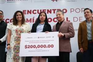 Julio Menchaca detona desarrollo productivo de Hidalgo con econom&iacute;a social y cooperativismo