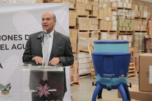 IHE y CEAA entregaron purificadores de agua a planteles de educaci&oacute;n b&aacute;sica