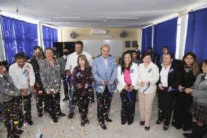 Inaugur&oacute; Natividad Castrej&oacute;n aula de c&oacute;mputo en secundaria &ldquo;Nezahualc&oacute;yotl&rdquo; de Tlahuelilpan&nbsp;