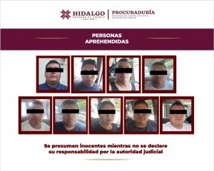 Caen polic&iacute;as municipales tras operativo coordinado en Hidalgo