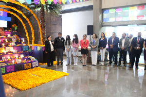 Instalan en Congreso de Hidalgo, Altar de Día Muertos para preservar tradiciones