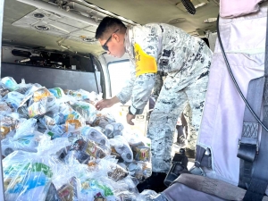 Contin&uacute;a las acciones permanentes de acopio y env&iacute;o de ayuda humanitaria