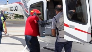 Hidalgo concreta traslado a&eacute;reo de un coraz&oacute;n