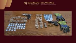 SSPH detiene a dos distribuidores de sustancias il&iacute;citas en Actopan