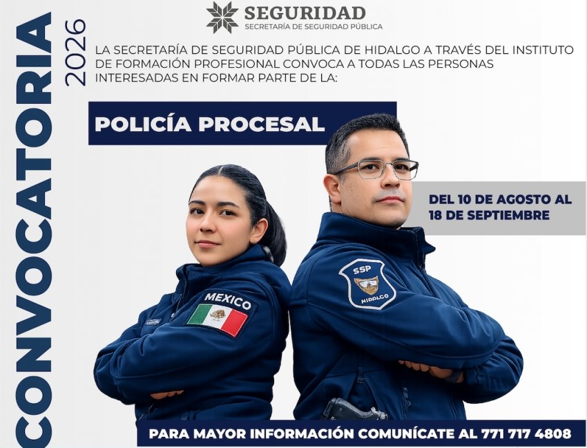 SSPH lanza Segunda Convocatoria 2026 para Policía Penitenciario y Procesal