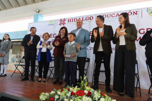 Reciben material, equipo e Infraestructura por m&aacute;s 12 millones de pesos escuelas afectadas por las inundaciones del R&iacute;o Tula