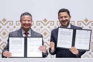 Gobiernos de Hidalgo y CDMX signan convenio en materia de innovaci&oacute;n tecnol&oacute;gica