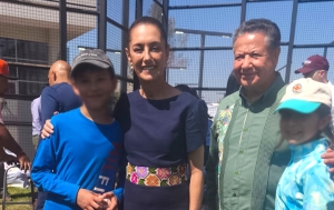 Sheinbaum y Menchaca ponen en marcha infraestructura deportiva que fortalece el tejido social en Pachuca