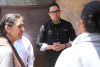 Jorge Reyes supervisa zona afectada por inundación   