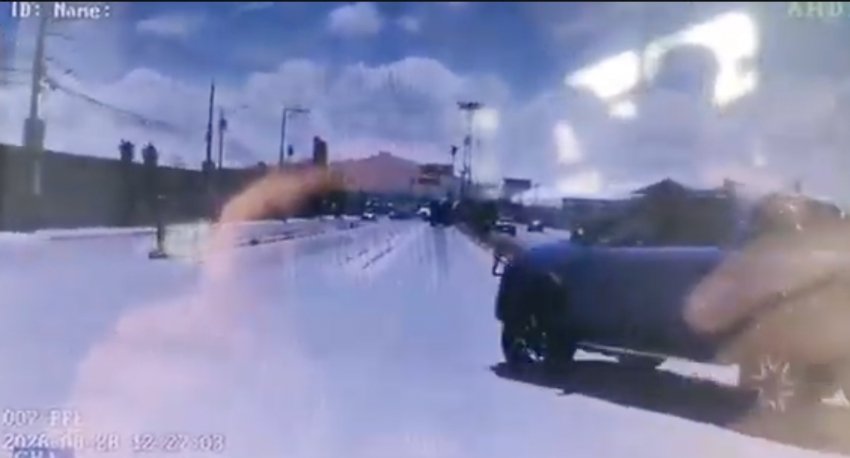Frenado de emergencia en Camino a Téllez deja una persona lesionada