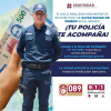 Con el servicio &ldquo;Tu polic&iacute;a te acompa&ntilde;a&rdquo;, SSPH refuerza&nbsp;seguridad para evitar robos