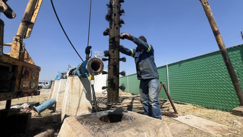 Entra en operación pozo 13 Laguna en beneficio de la Zona Metropolitana de Pachuca