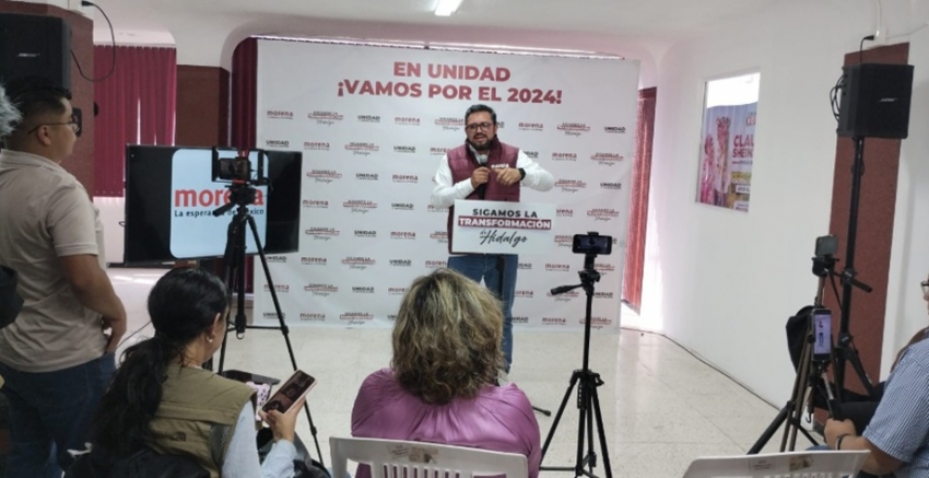 Morena acude a Tribunal Electoral por negativa de registro del IEEH a candidatura a la alcaldía de Lolotla