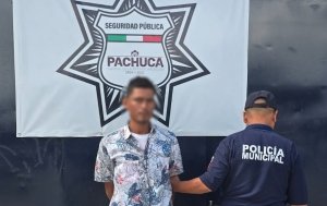 Detienen a hombre con carpeta de investigaci&oacute;n vigente; fue puesto a disposici&oacute;n de la PGJEH