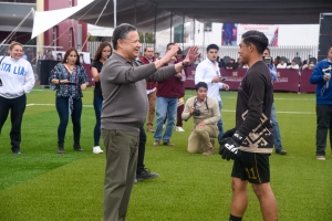 Entrega gobierno de Hidalgo rehabilitaci&oacute;n&nbsp;del Complejo Deportivo Revoluci&oacute;n Mexicana
