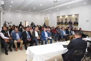 Panel "agua y suelo: desaf&iacute;os ante el cambio clim&aacute;tico" en el congreso del estado de Hidalgo